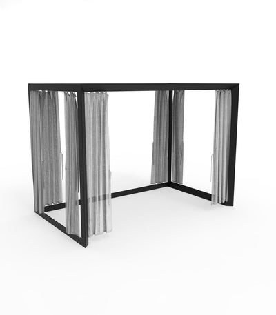 Pergola - Vela Pavillon, structure noir