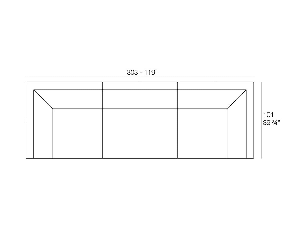 Plan Canapé Modulable - Pixel Canapé 3 places