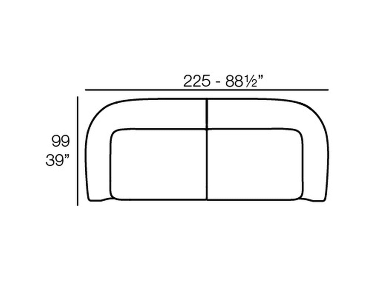 Plan Canapé Modulable - Suave Canapé 2 places