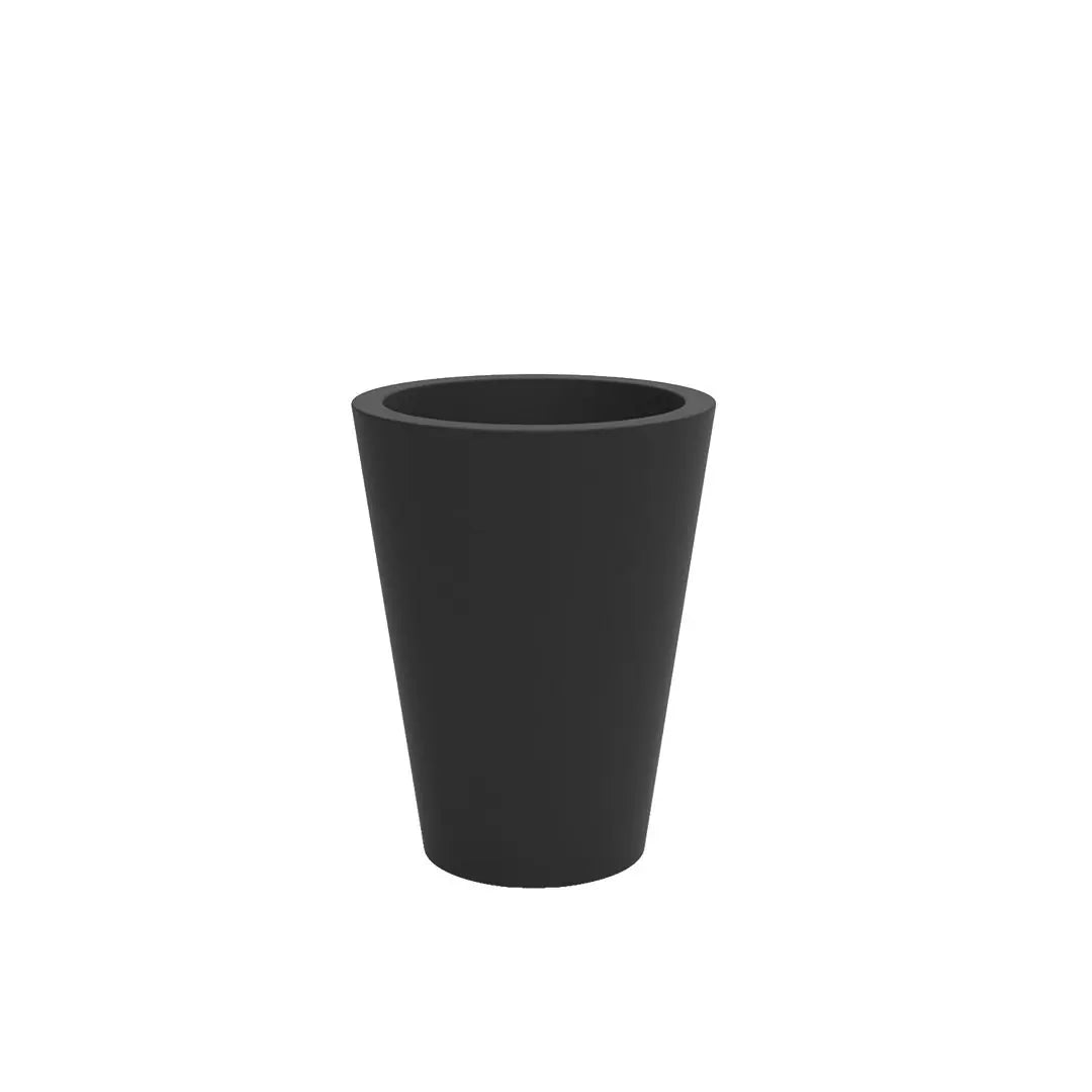 Pot Cono Alto Vondom noir