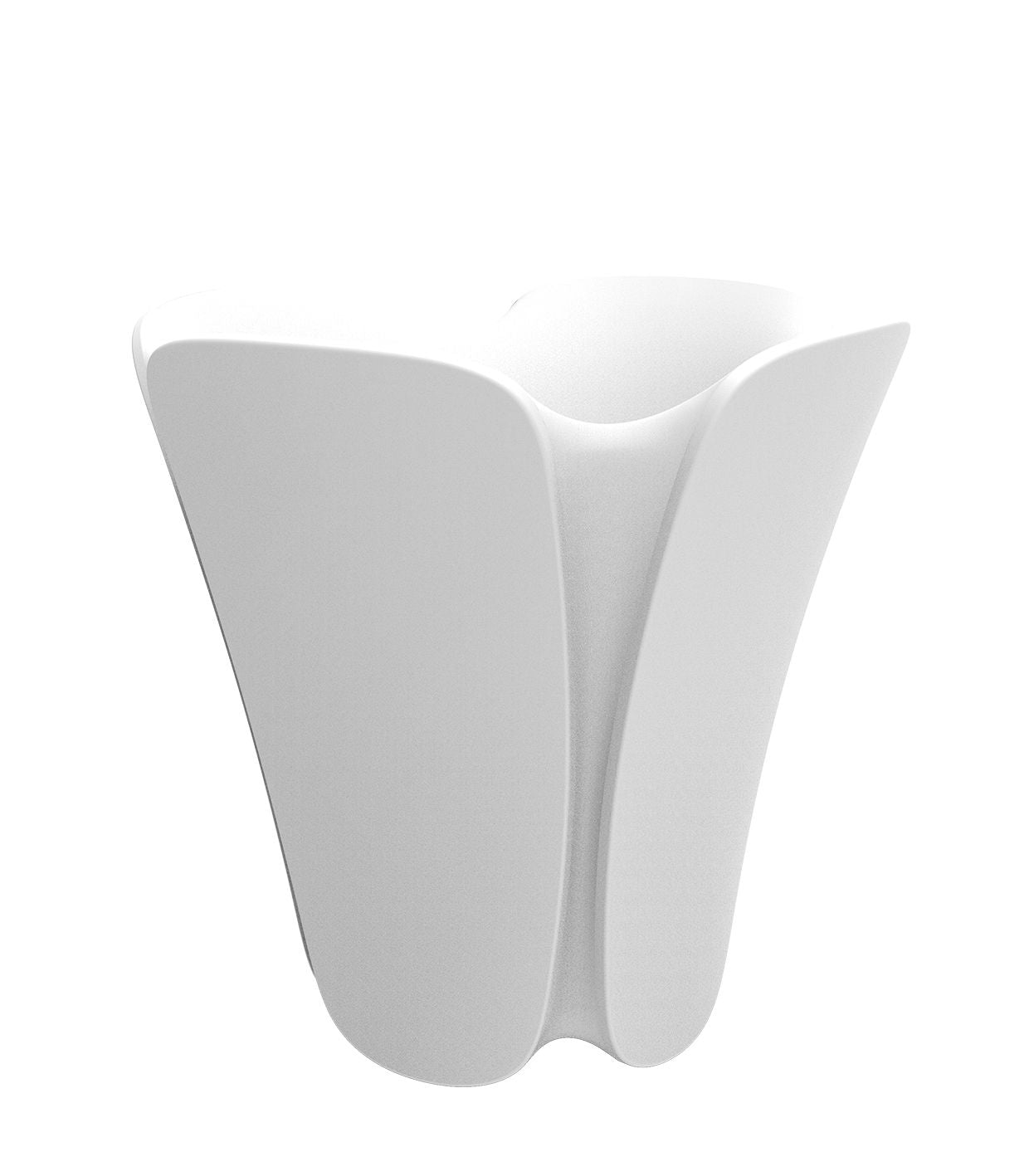 Pot de Fleurs Collection Pezzettina Finition Mate Couleur Blanc Vondom