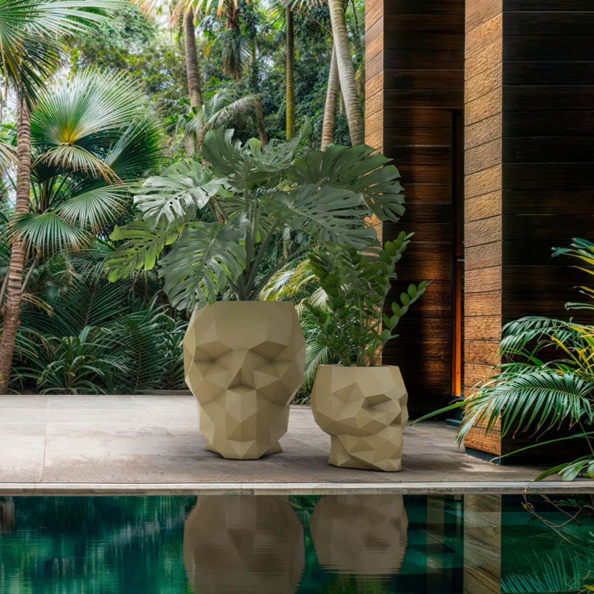 Pot de Fleurs Collection Skull Vondom - 2