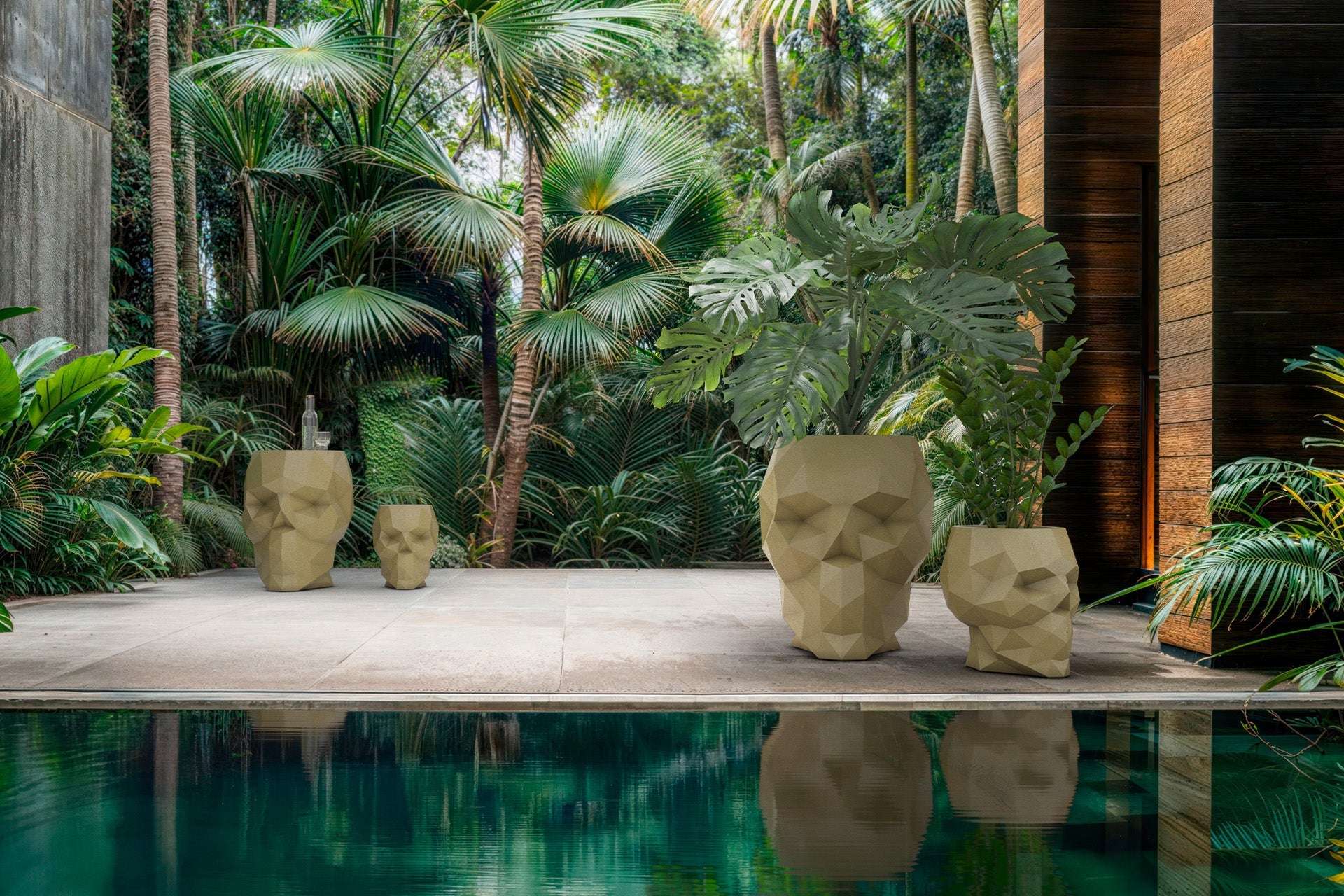 Pot de Fleurs Collection Skull Vondom - 3
