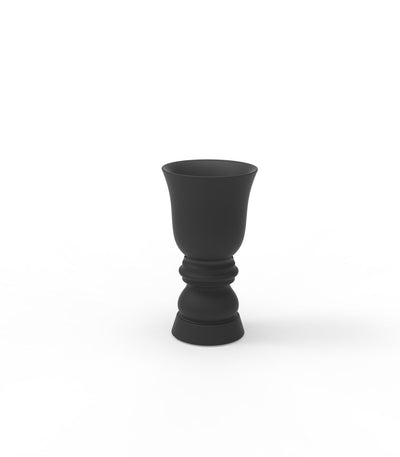Pot de Fleurs Collection Suave Vondom Finition Mate Couleur Noir