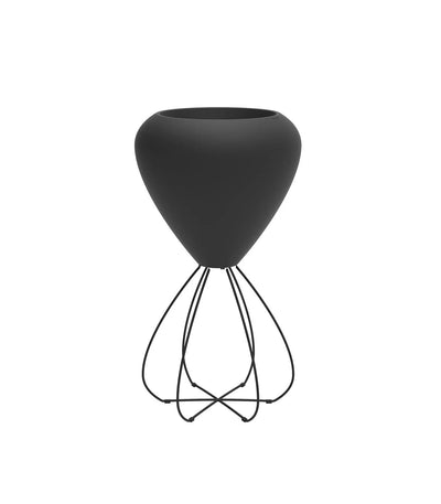 Pot de Fleurs Pal II Vondom Finition Mate Couleur Noir