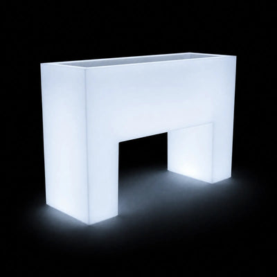 Pot - Muro LED Vondom, éclairé de l'intérieur sur fond noir