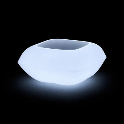 Pot - Pillow LED Vondom, éclairé de l'intérieur sur fond noir
