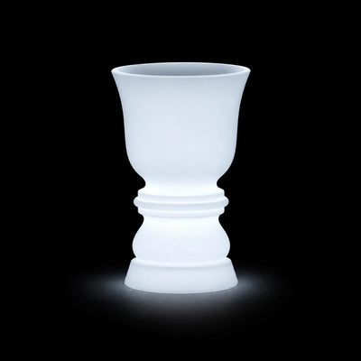 Pot - Suave LED Vondom, éclairé de l'intérieur sur fond noir