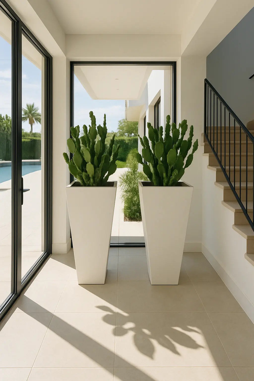 Pot - Cono Cuadrado Alto