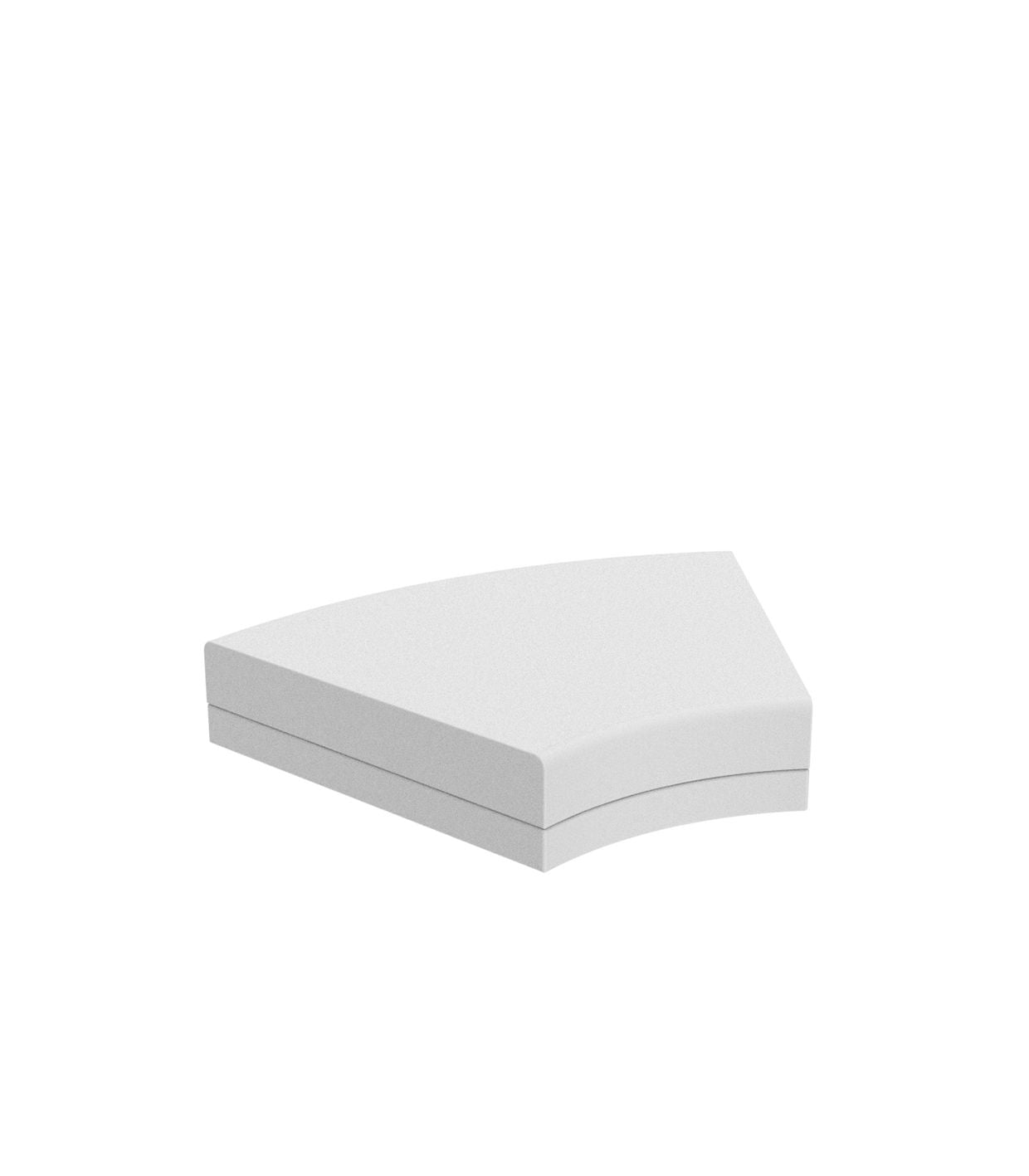 Pouf Collection Pixel 45° Couleur structure Blanc Vondom