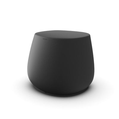 Pouf Collection Stone Finition Mate Couleur Noir Vondom