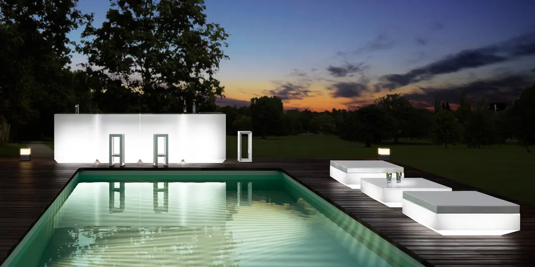 Pouf Collection Vela Carré LED Title Default Title Vondom - 2