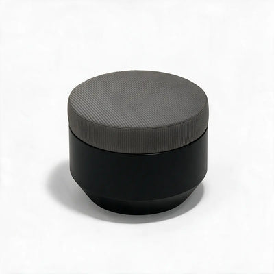 Pouf Collection Vela Rond Taille ⌀60x40 cm Couleur structure Noir Vondom