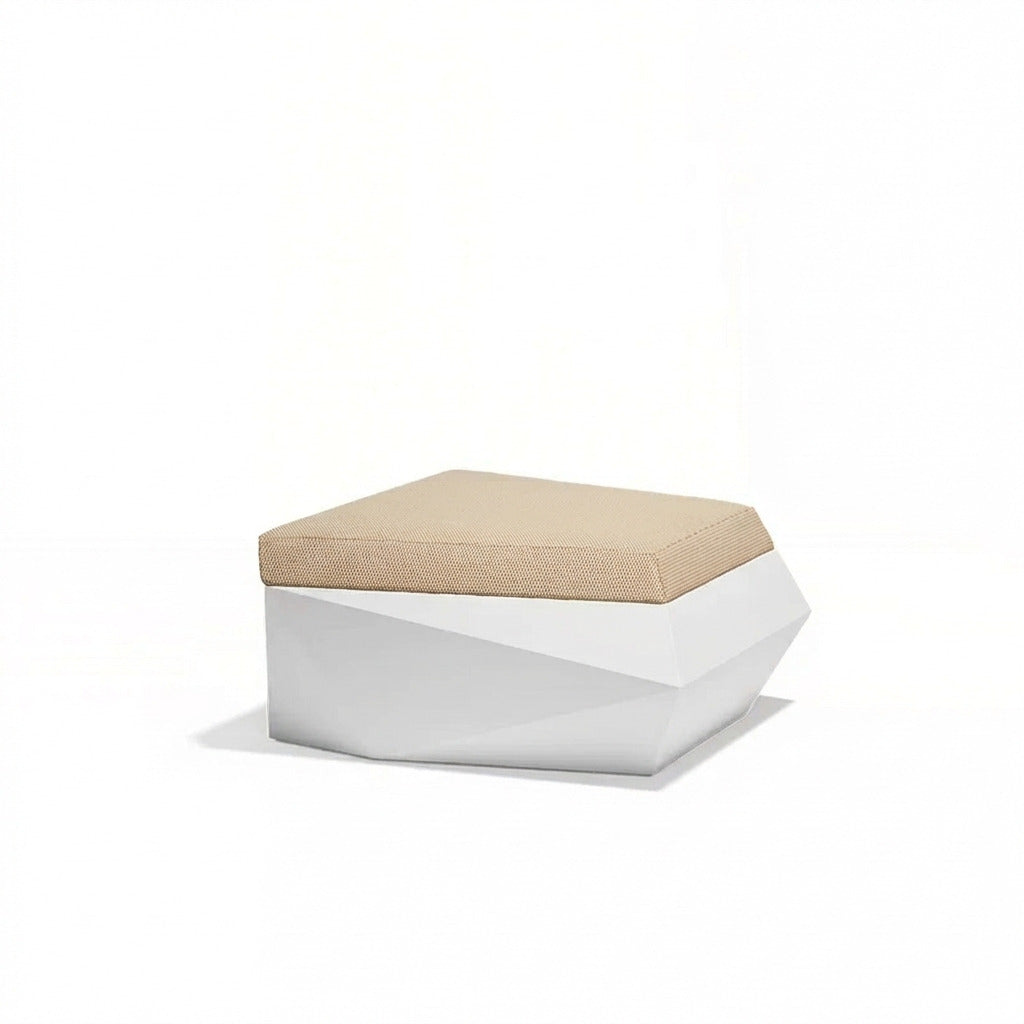 Pouf Faz Finition structure Mate Couleur structure Blanc Collection Faz Cosy Vondom