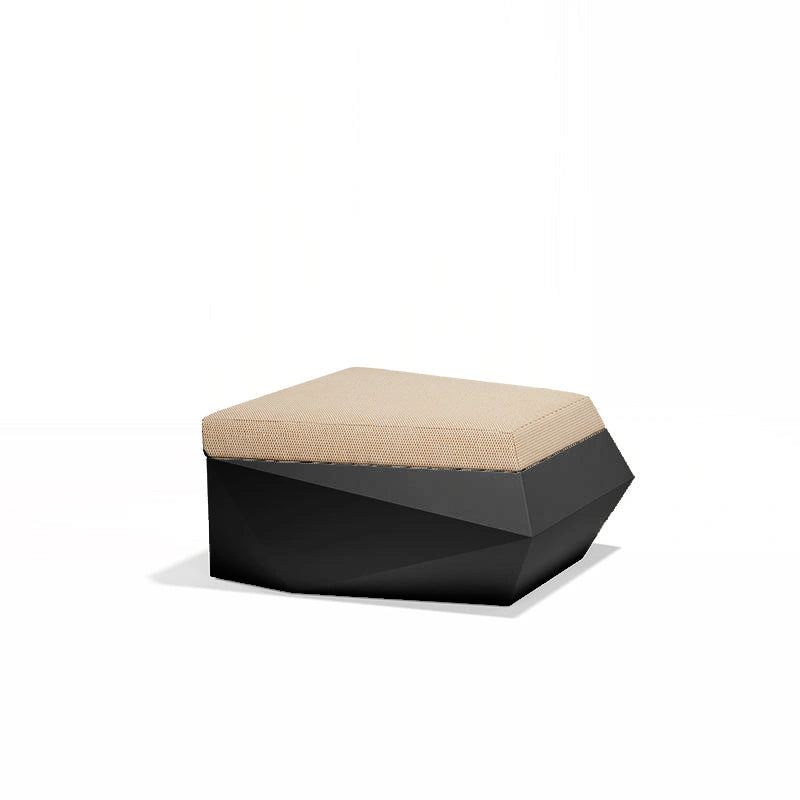 Pouf Faz Finition structure Mate Couleur structure Noir Collection Faz Cosy Vondom