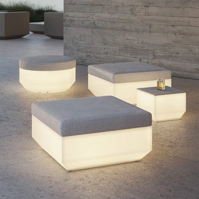 Pouf - Vela Rond LED