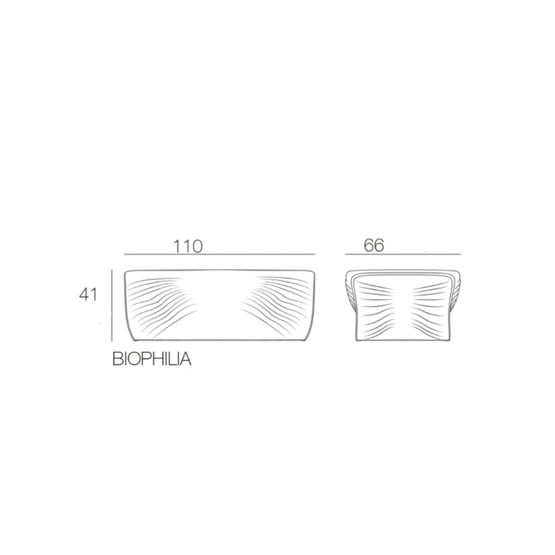Table Basse Collection BIOPHILIA Vondom