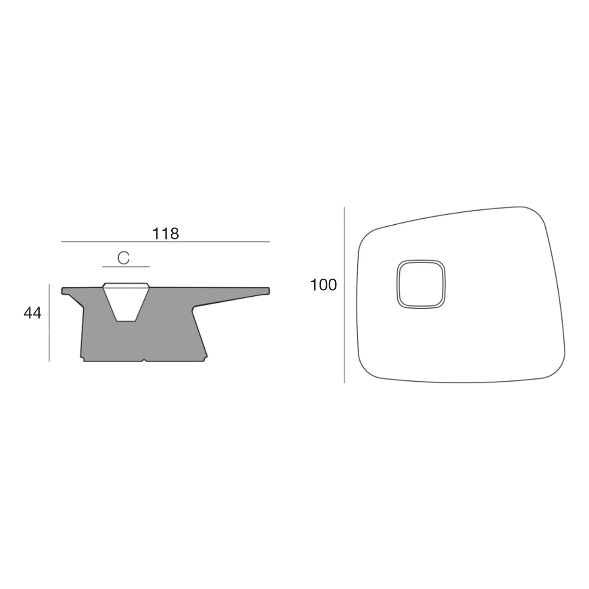 Table Basse Collection Noma Lumineuse Vondom - 6