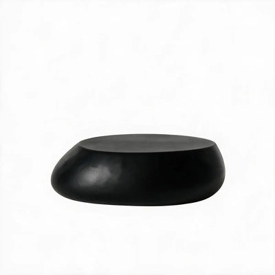 Table Basse Collection Stone Finition Mate Couleur Noir Vondom