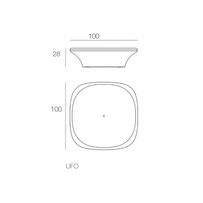 Table Basse Collection UFO Vondom