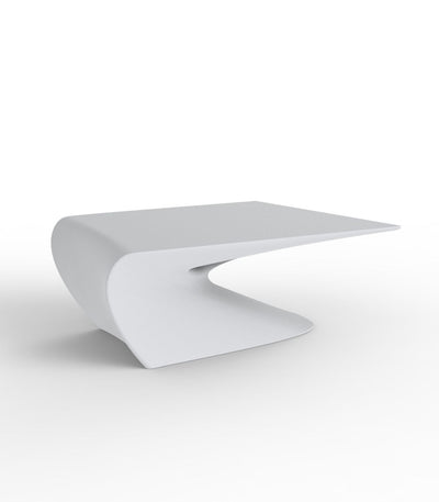 Table Basse Collection Wing Vondom Finition Mate Couleur Blanc
