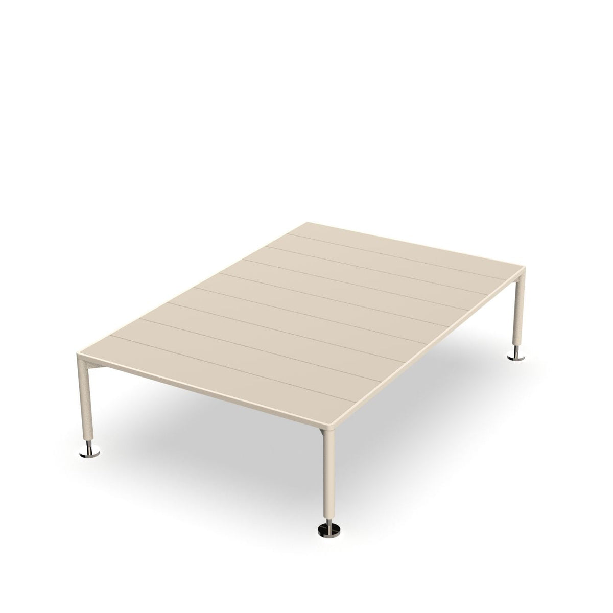 Table Basse de Jardin Carrée en Aluminium - Collection Hamptons Vondom - 6