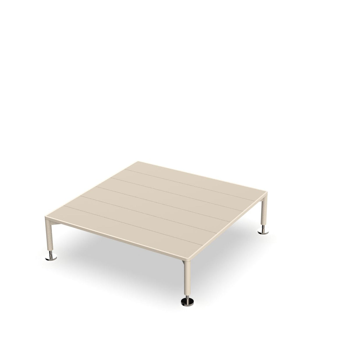 Table Basse de Jardin Carrée en Aluminium - Collection Hamptons Vondom - 8