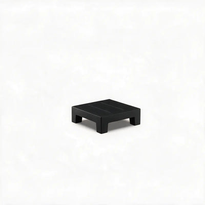 Table Basse de Jardin Collection Jut Mesa Vondom Taille 60x60x20 cm Finition Mate Couleur Noir