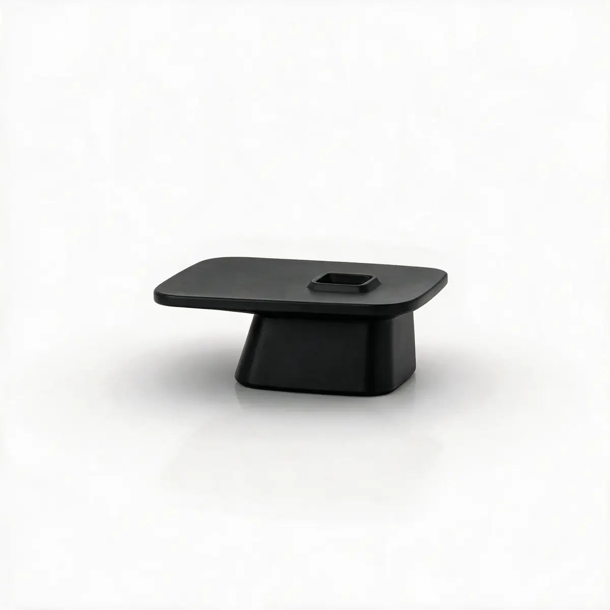 Table Basse de Jardin Collection Noma Géante en Plastique Finition Mate Couleur Noir Vondom