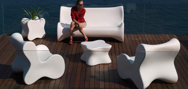 Table Basse de Jardin Collection PAL Vondom - 3