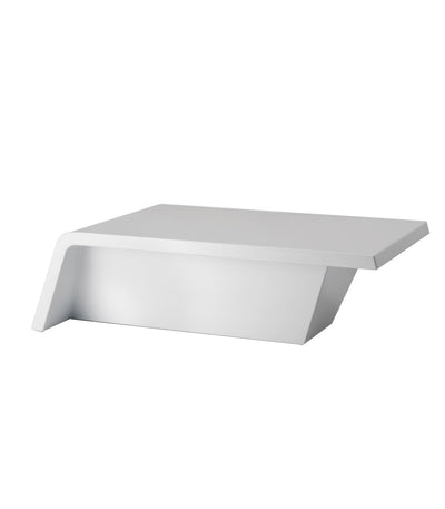 Table Basse de Jardin Collection REST Blanche Design Finition Mate Couleur Blanc Vondom