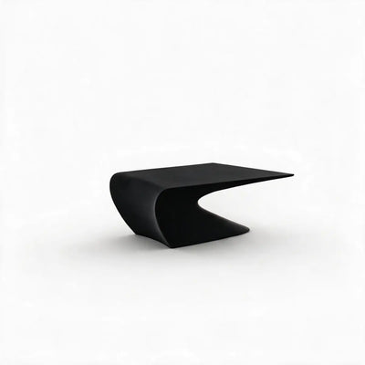 Table Basse de Jardin Collection Wing Vondom Finition Mate Couleur Noir