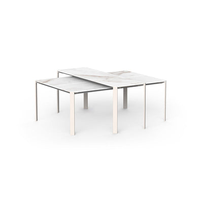 Table Basse de Jardin Effet Marbre Collection Tablet Vondom