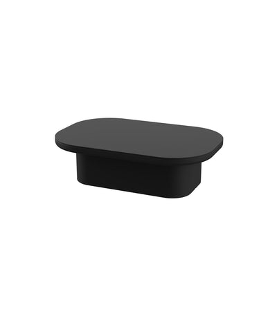 Table Basse Exterieur avec Rangement Modèles Classique Couleur Noir - Collection Luna Vondom