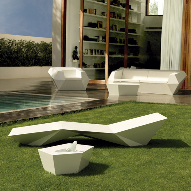 Table Basse FAZ avec Jardinière Intégrée Collection Faz Cosy Vondom - 10