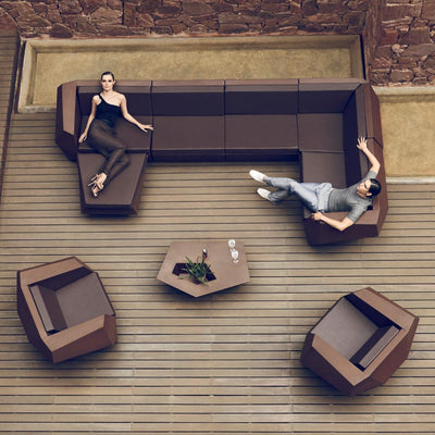 Table Basse FAZ avec Jardinière Intégrée Collection Faz Cosy Vondom - 9