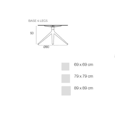 Table Basse Jardin 2 Personnes - Collection Mari-Sol Vondom - 9