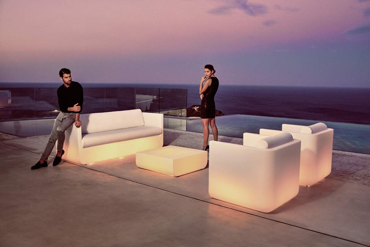 Table Basse Lumineuse Collection ULM Vondom - 2