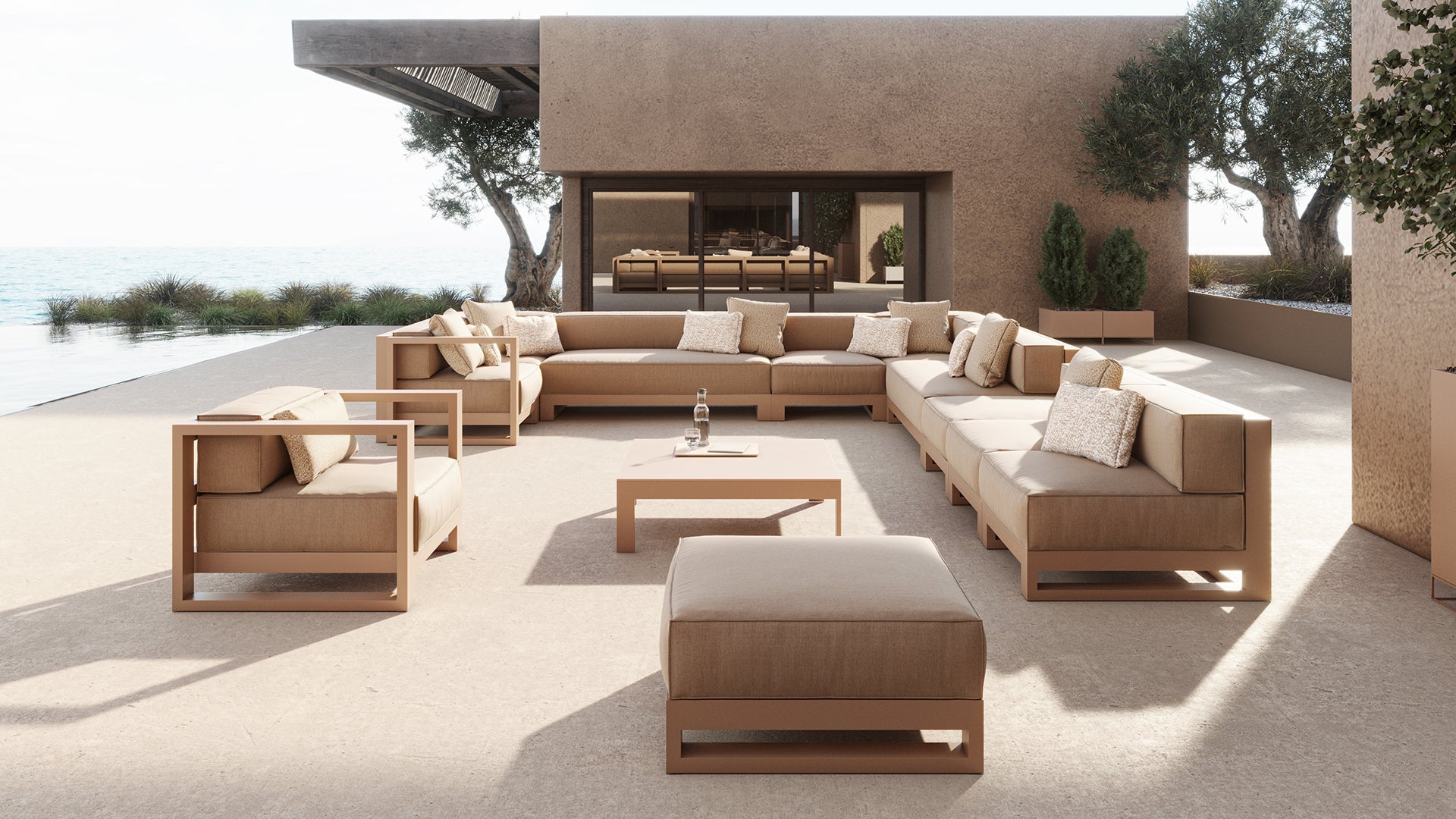 Table Basse Outdoor Aluminium - Collection Posidonia Vondom - 2
