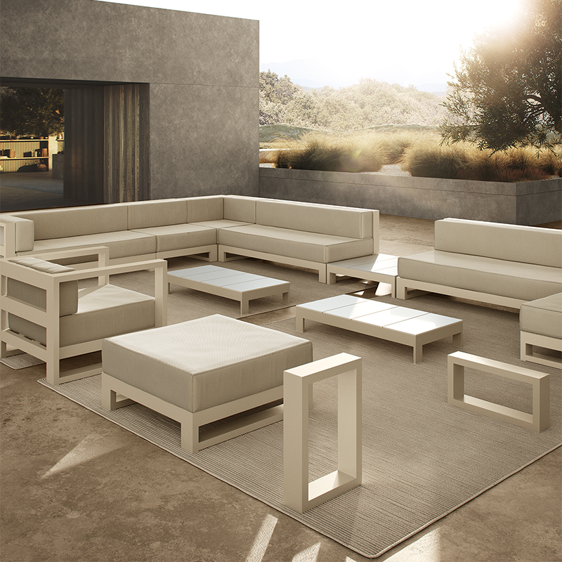 Table Basse Outdoor Aluminium - Collection Posidonia Vondom - 3