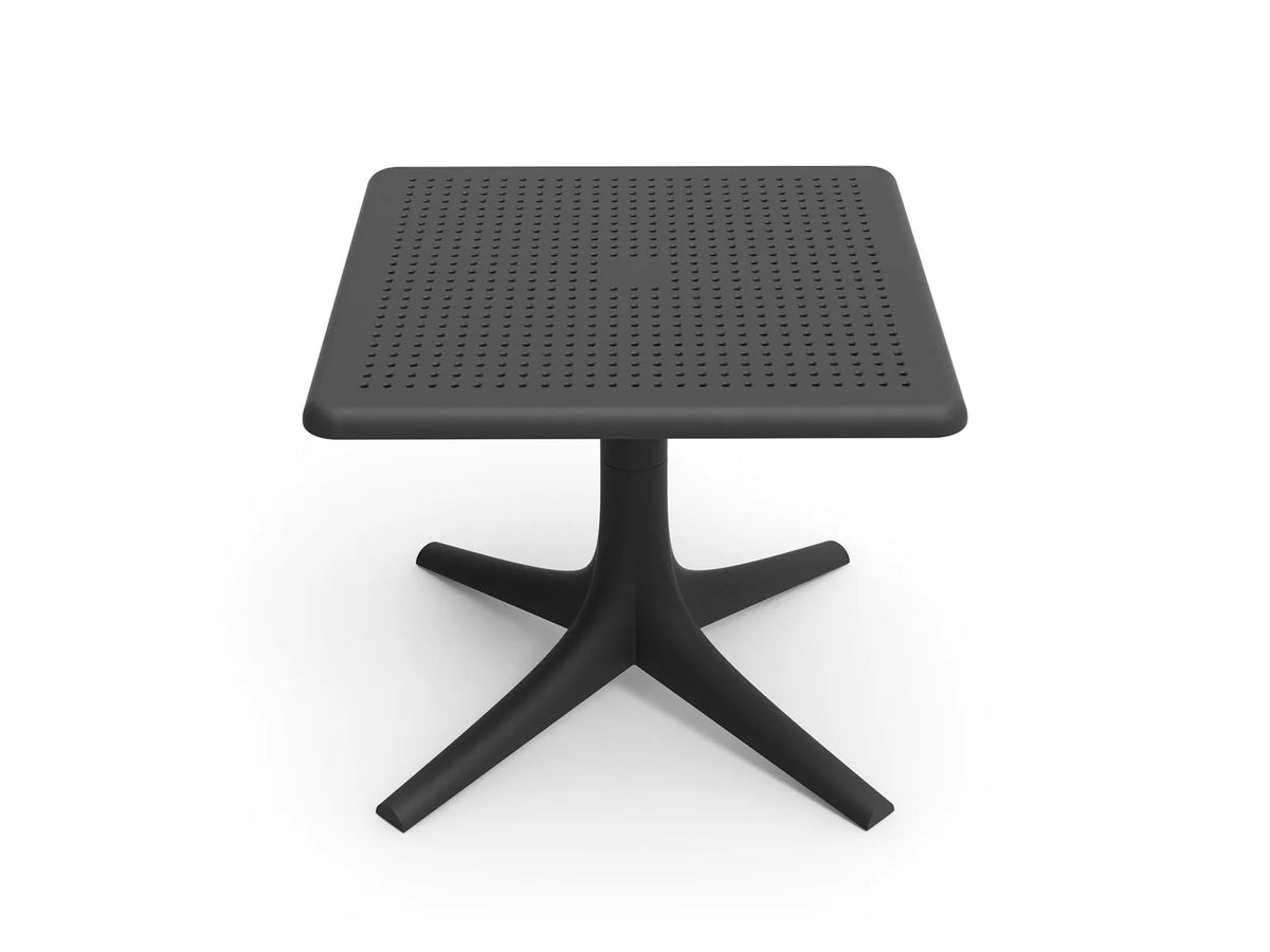 Table basse Palm 50x50x42 cm, couleur Noir