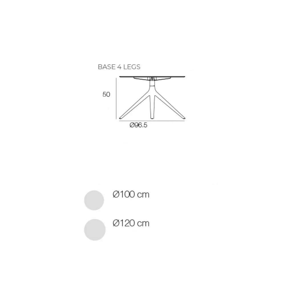 Table Basse Ronde Collection Mari-Sol Vondom - 12