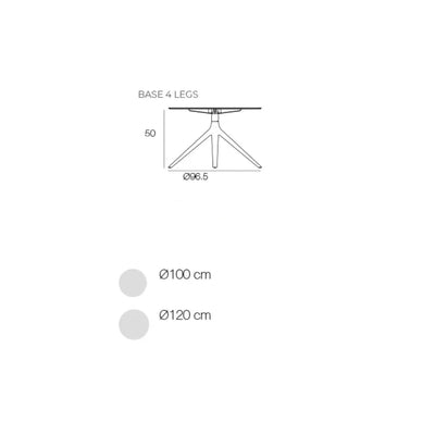 Table Basse Ronde Collection Mari-Sol Vondom - 12