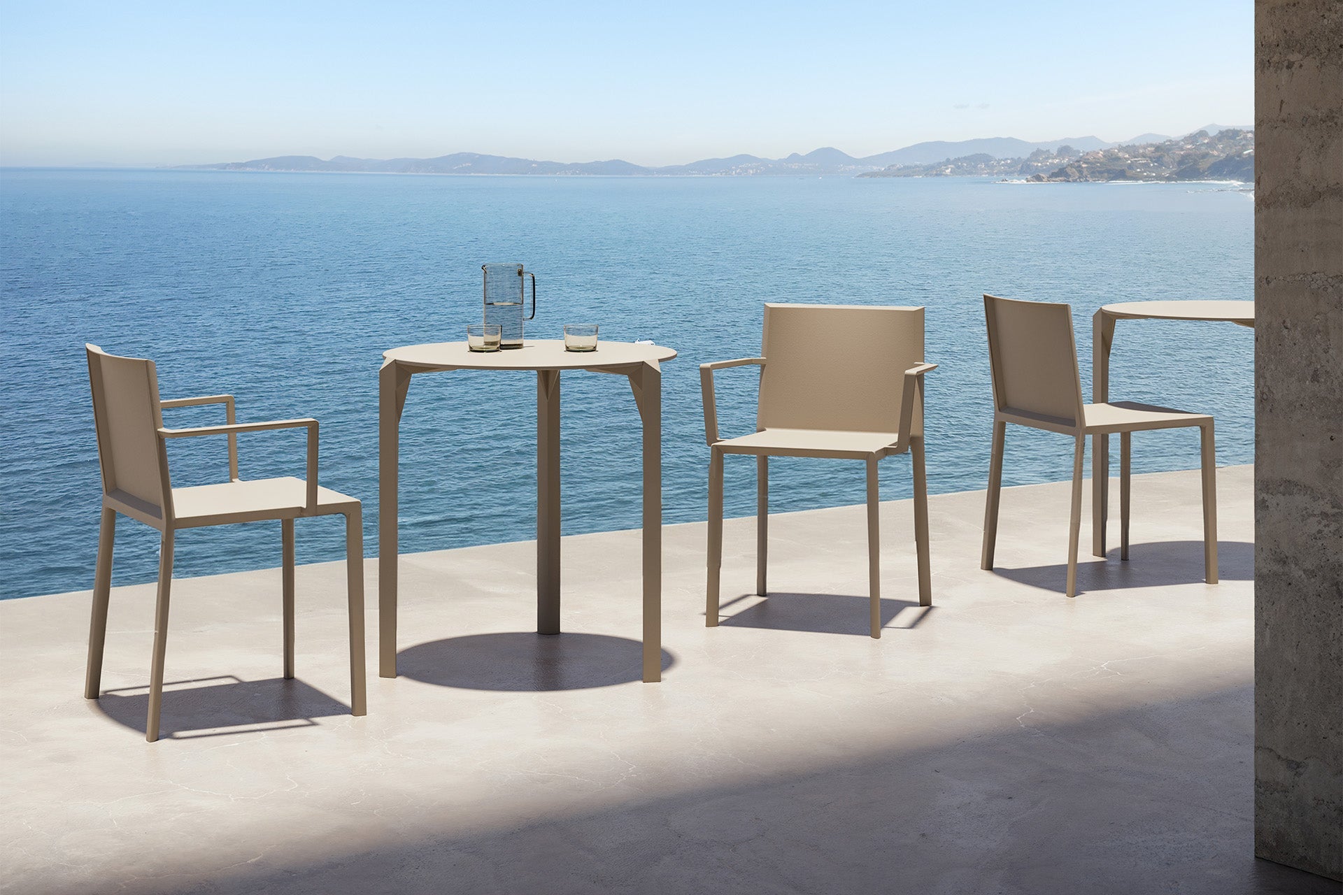 Table Bistrot 3 Pieds Collection Quartz Vondom - 3