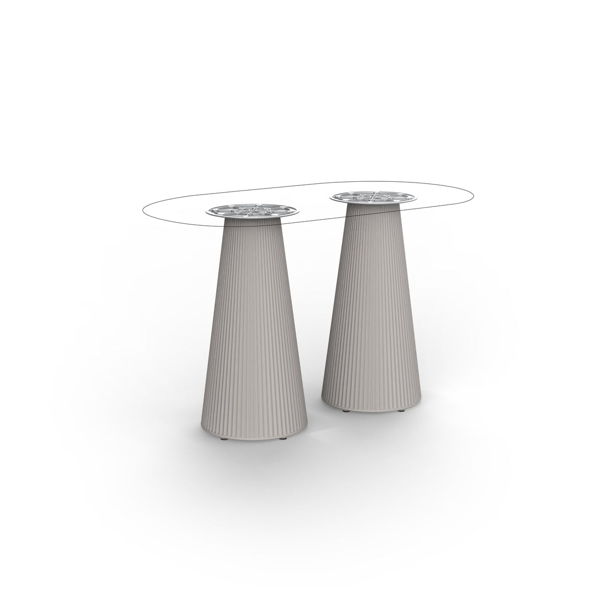 Table Bistrot 6 Personnes - Collection Gatsby Vondom - 10