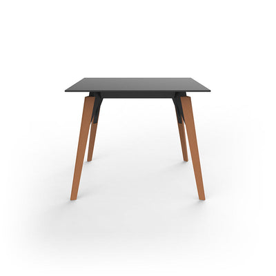 Table Bistrot avec Pied en Bois - Collection FAZ Wood Vondom - 16