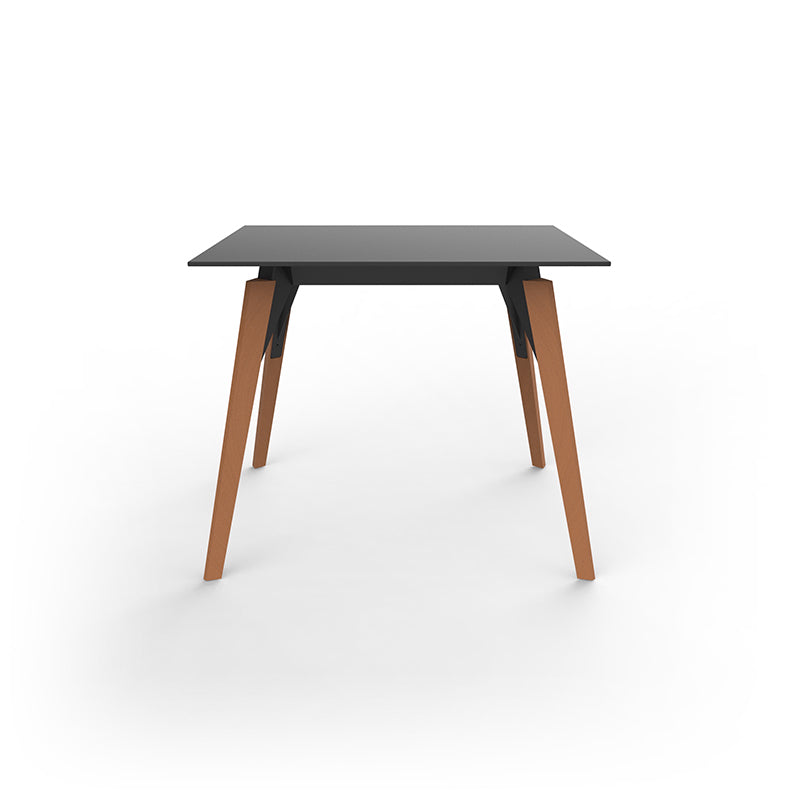 Table Bistrot avec Pied en Bois - Collection FAZ Wood Vondom - 16