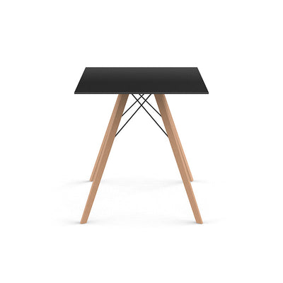 Table Bistrot avec Pied en Bois - Collection FAZ Wood Vondom - 5