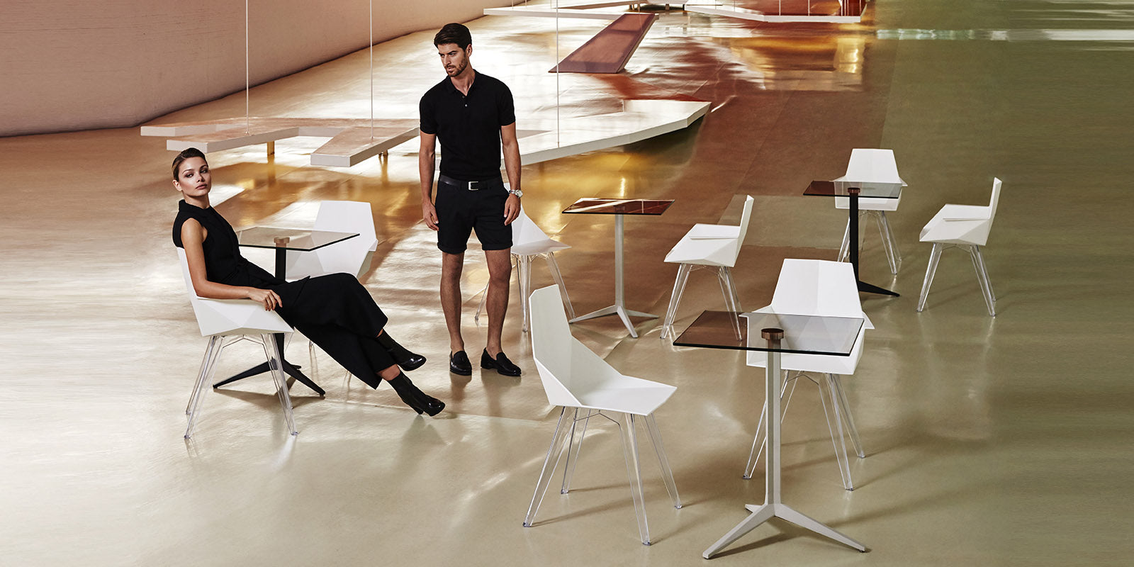 Table Bistrot Moderne - FAZ Collection Faz Inox Vondom - 4
