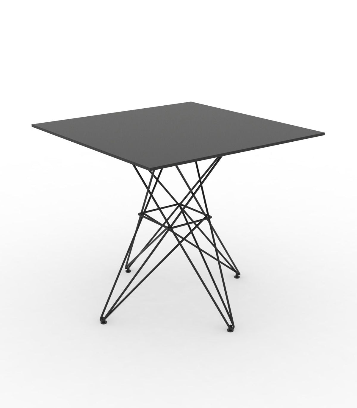 Table Bistrot Pied Inox - FAZ Stainless Collection Faz Inox Vondom - 14